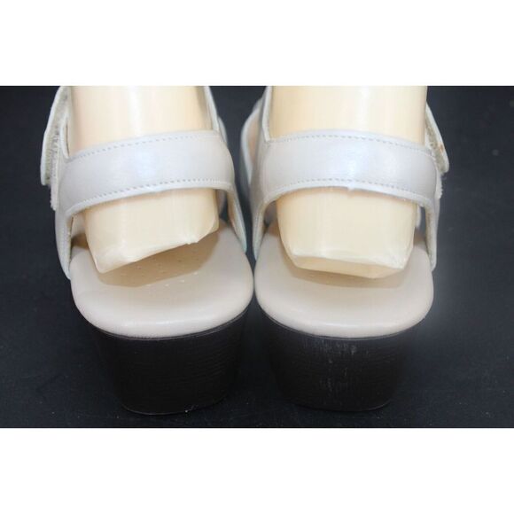 SAS Suntimer Heel Strap Sandal Beige 6m Excellent Condition - Picture 4 of 7